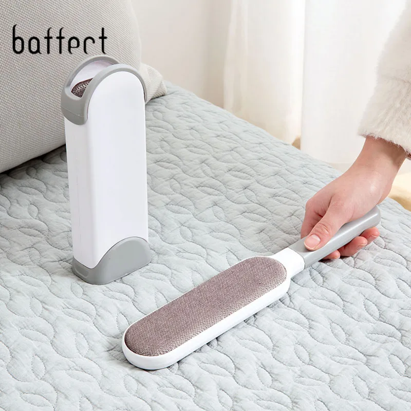 Портативная Волшебная распыливающая роликовая щетка для домашних животных, диванная статическая щетка для одежды, щетка для чистки одежды