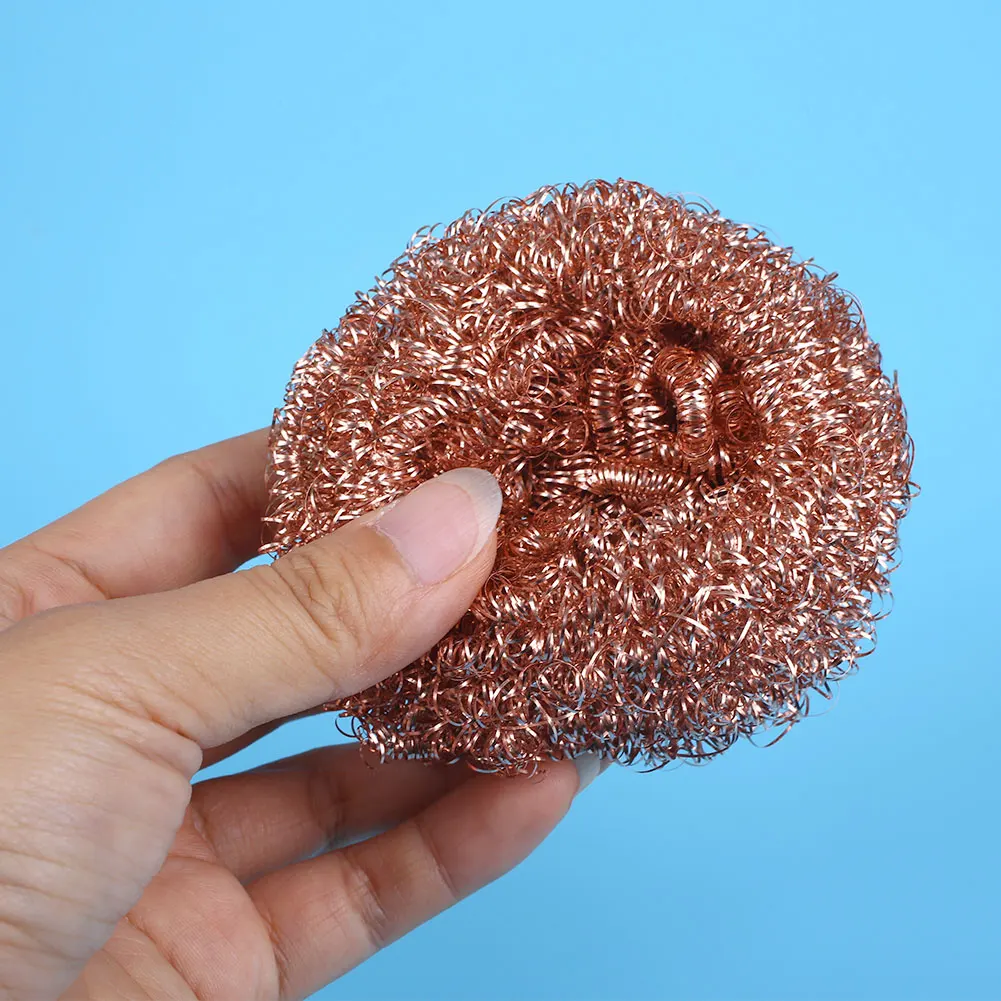 1 шт. наконечник паяльника медный провод очиститель стальная Чистящая проволока