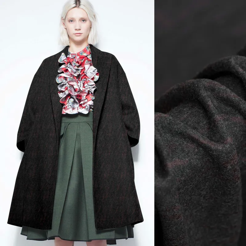 

Оригинальное Трикотажное Шерстяное пальто высокого качества трикотажная шерстяная ткань осень и зима одежда тканевая модная тканевая куртка