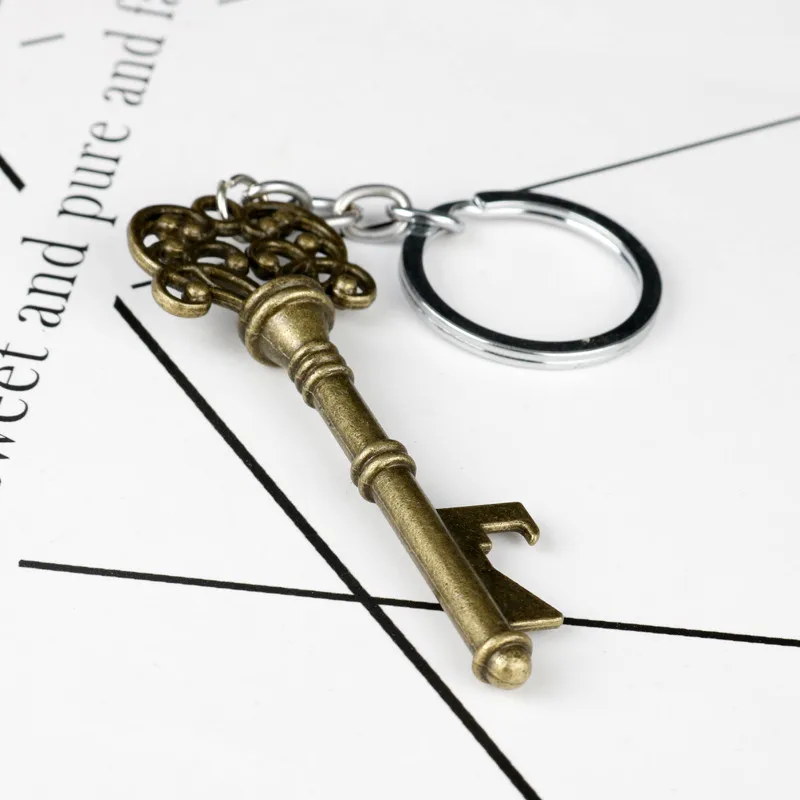 Брелок для ключей с 2 вариантами использования открывалка пивных бутылок Мужская