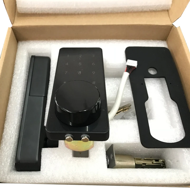 Замок дверной цифровой с поддержкой Wi Fi и Интернета|lock electronic|lock unlocklock with code |