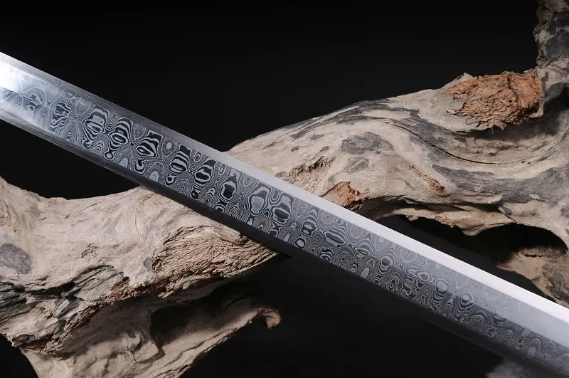 Полностью ручная работа украшение дома китайский дамасский меч складывающаяся