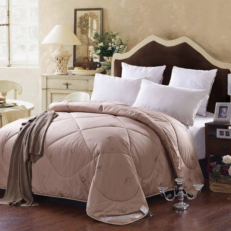 Зимнее одеяло Camelhair filler одеяло/одеяло теплое для детей взрослых queen king size 220x240 см