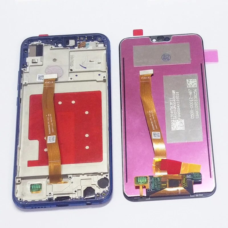 Протестированный OK 5,8" для huawei P20 lite ЖК-дисплей+ сенсорная панель дигитайзер в сборе с рамкой для huawei P20lite lcd