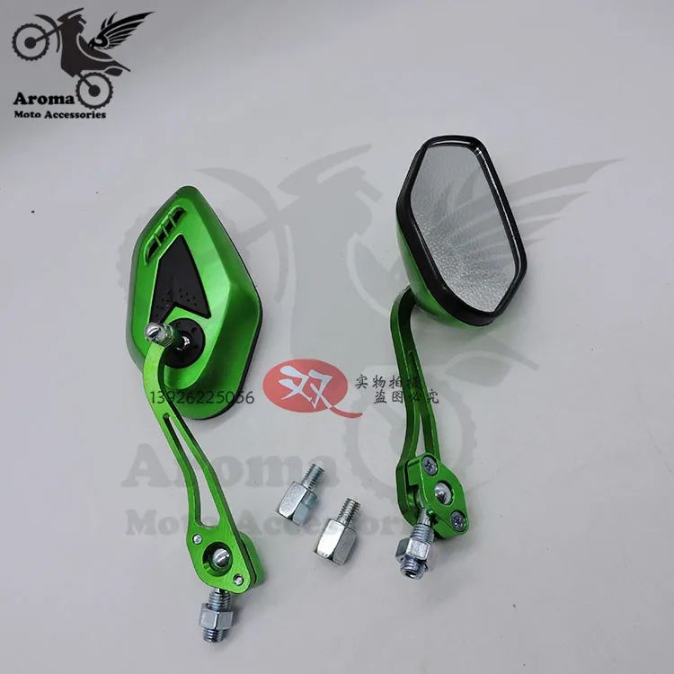 

free shipping 10mm 8mm motorcycle rearview mirror universal Professional modification accessories motorbike rear view mirror hot