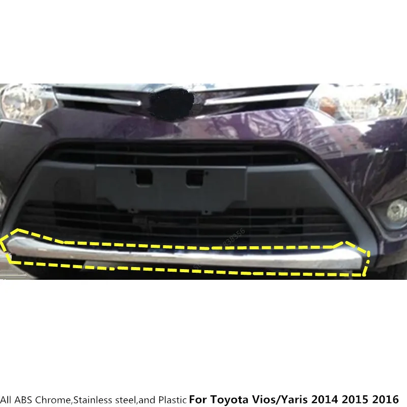 Защитные колпаки для Toyota Vios/Yaris/Sedan 2014 2015 2016 бампер АБС пластик хромированная