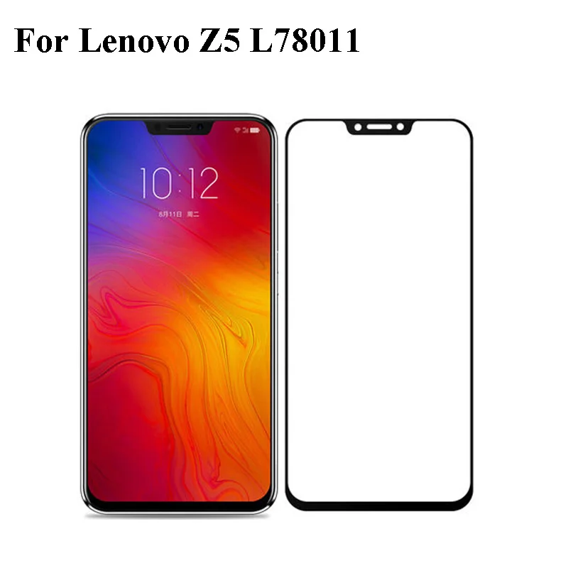 Tempered Glass For Lenovo Z5 Z 5 L78011 Full Cover 9H Explosion-proof Screen Protector LenovoZ5 Protection Film | Мобильные телефоны