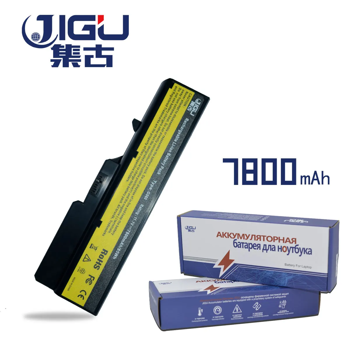 JIGU 9 ячеек 57Y6454 57Y6455 L08S6Y21 L09C6Y02 L10P6F21 L10P6Y22 Latpop аккумулятор для Lenovo IdeaPad G460 G460A G460L G465