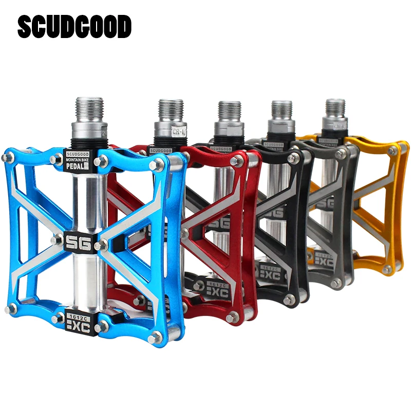 SCUDGOOD велосипедные педали супер широкий Сверхлегкий горный велосипед