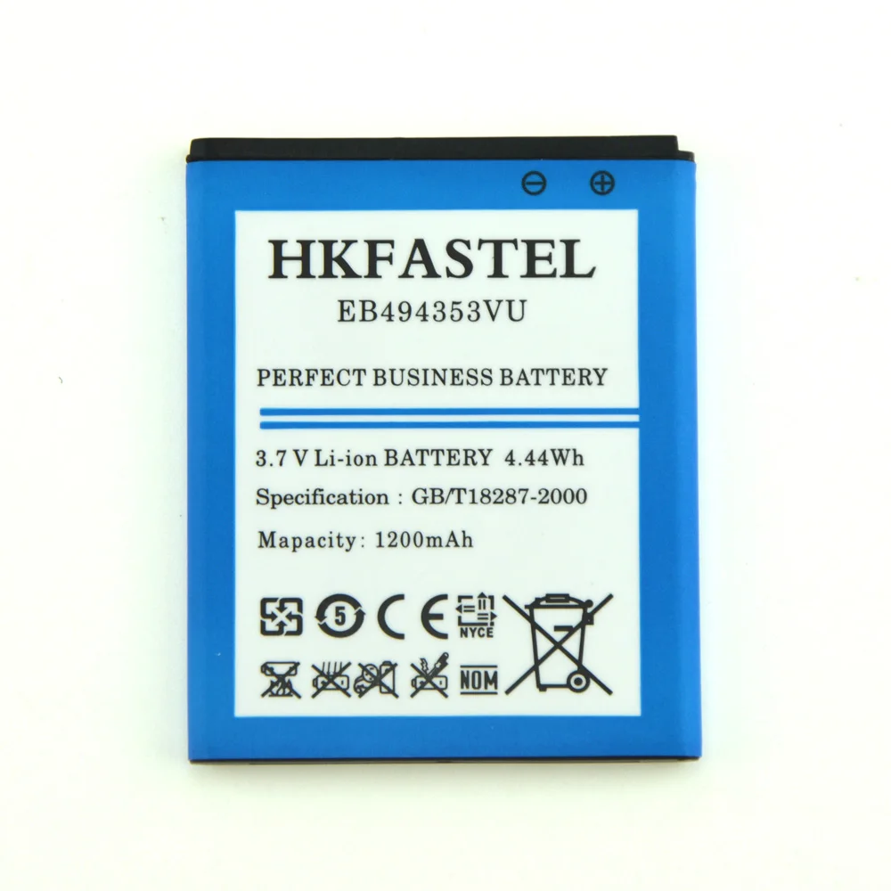 Новый EB494353VU литий ионный аккумулятор мобильного телефона для samsung Galaxy Mini S5570/T Mobile