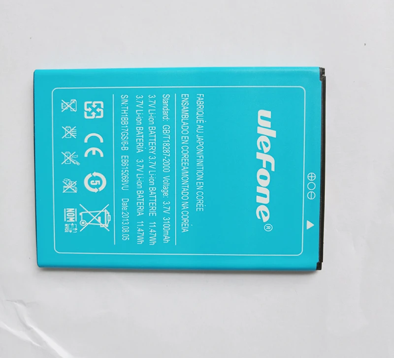 3100 мА/ч new star Ulefone U650 U658 U659 U692 Батарея заменить для 6 5 дюйма мобильного телефона|battery