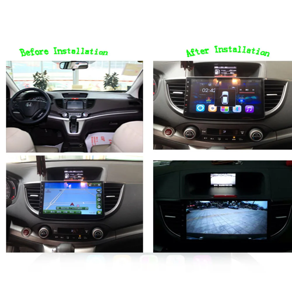 Aoluoya 2 ГБ Оперативная память Android 7 1 Автомобильный DVD Радио gps навигации для Honda CRV CR V
