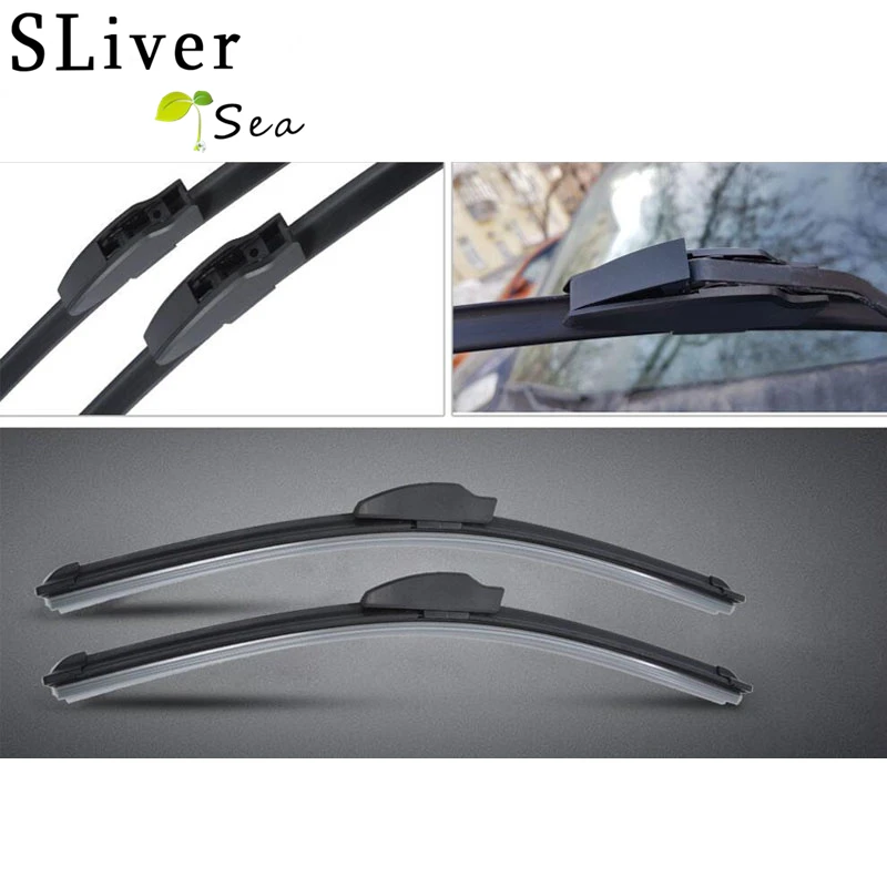 Лезвия стеклоочистителя SLIVERYSEA для Jeep Wrangler 2007-2014 15 &quot+ 15&quot высокое качество Iso9001