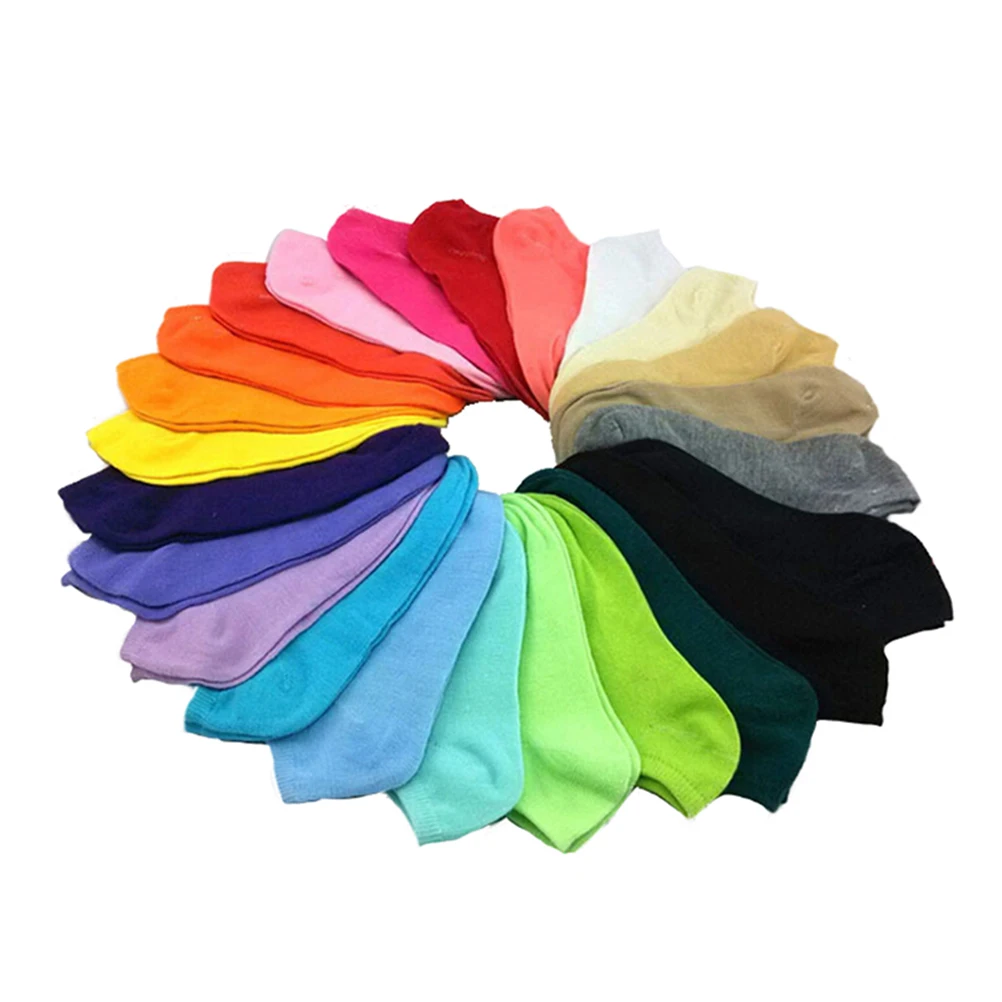 

5 Pairs new Cute Bamboo Socks Girls Children Kids Heart Dot Solid Socks Lovely Cotton Socks for Girls