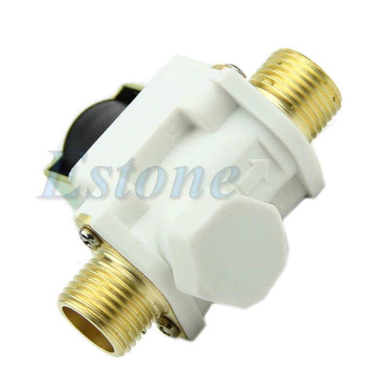 

N/C New DC 12V 0-0.8MPa 1/2" Electric Solenoid Valve for Water Air #L057# new hot