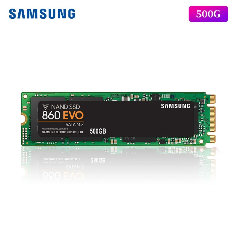 SAMSUNG SSD 860 EVO M.2 2280 SATA 2 ТБ 1 500 Гб 250 Внутренний твердотельный жесткий диск HDD M2