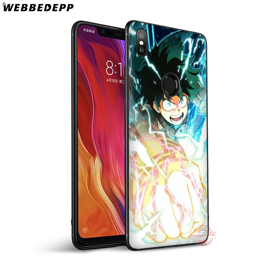 WEBBEDEPP Boku No Hero Academia Soft Silicone Case for Xiaomi Mi 6 8 9 SE MAX 3 A1 A2 Lite F1 Cover | Мобильные телефоны и