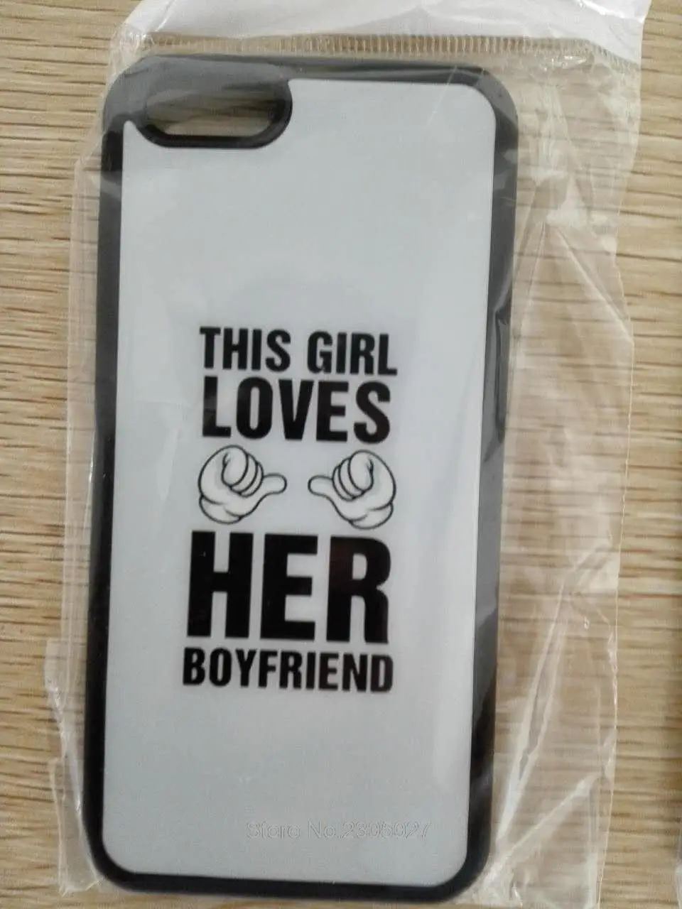 Чехол для телефона SHELI This Girl Loves Her Boyfriend Duo lover iPhone 5 6 6s 7 8 plus 11 pro X XR XS max Samsung S7 edge S8 S9 S10