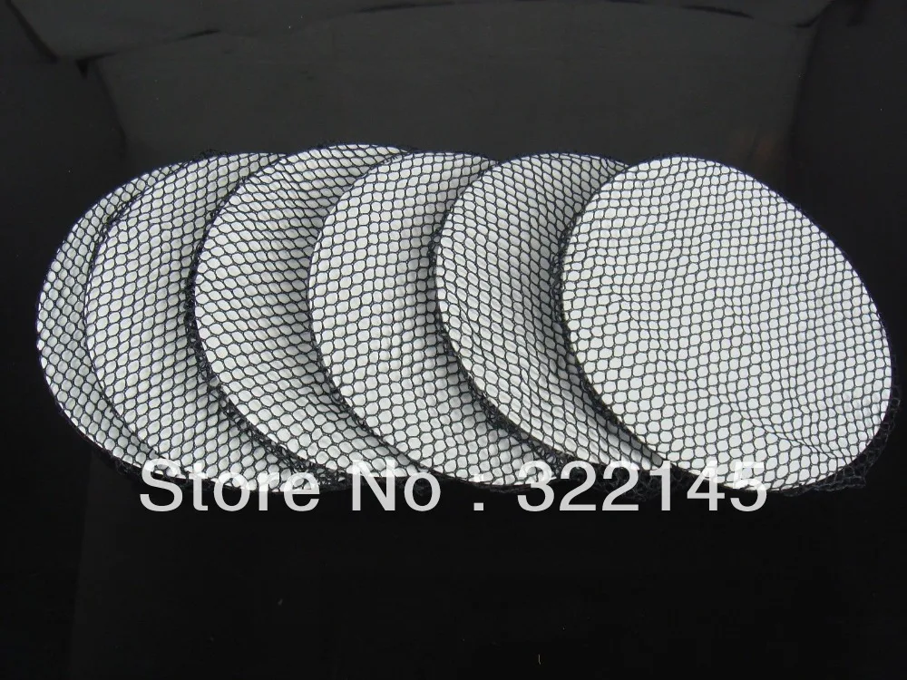 

50 шт. Обложка для булочки, снуд, сетка для волос, блестящая черная Обложка