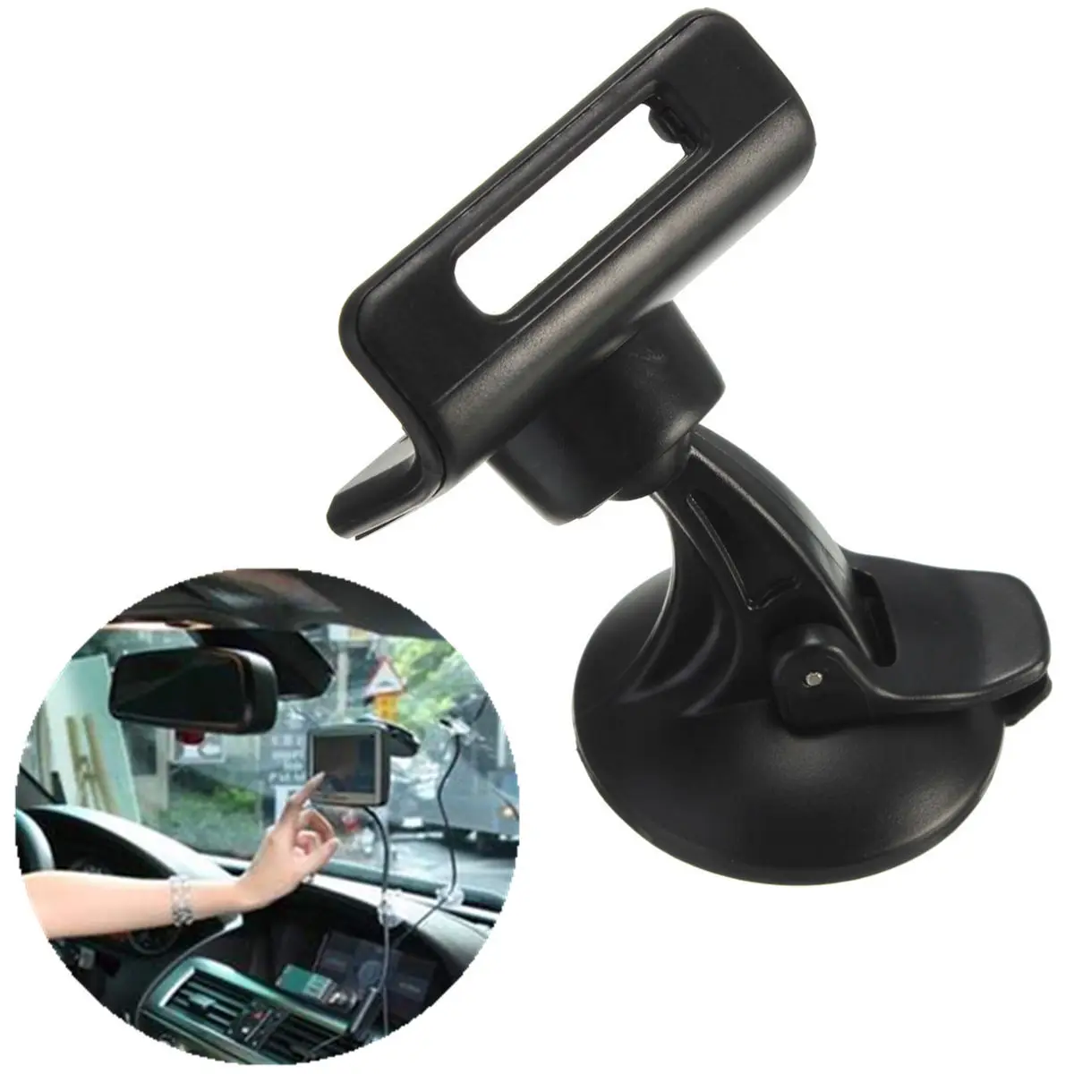 1 Pc Durable Auto Car Windscreen Mount Suction GPS Holder with 360 Degrees Ball for TomTom GO 1000 1005 2050 2505 2435 images - 6