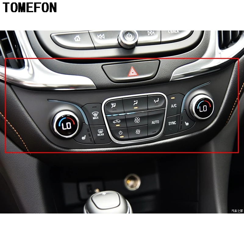 TOMEFON Стайлинг автомобильной крышки для Chevrolet Holden Equinox 3TH GE 2018 2019 2020 ABS матовая