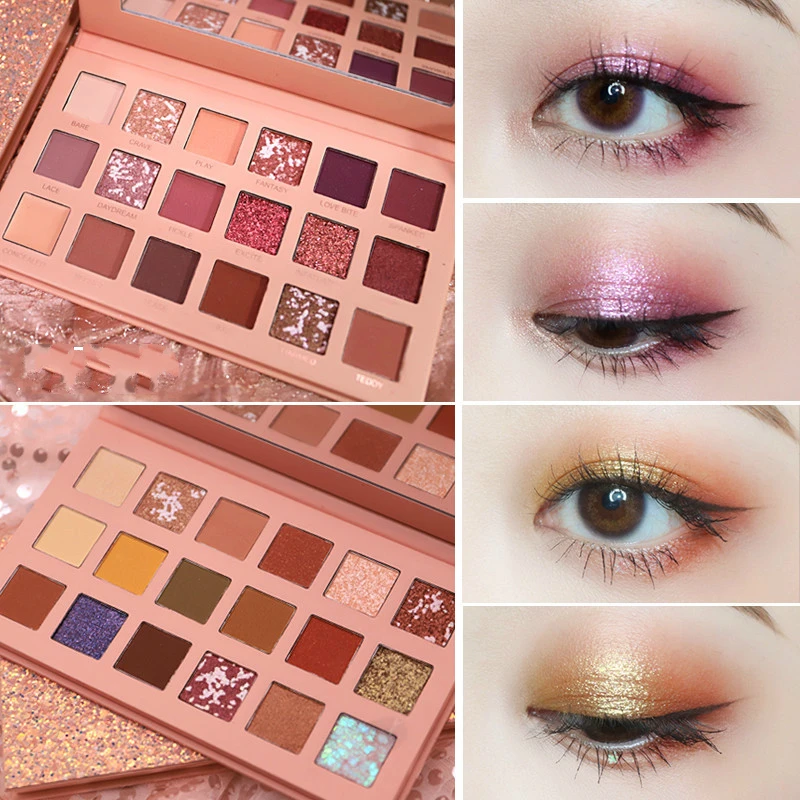 Desert Rose Eye диск для теней студентов начинающих Красота Макияж матовая