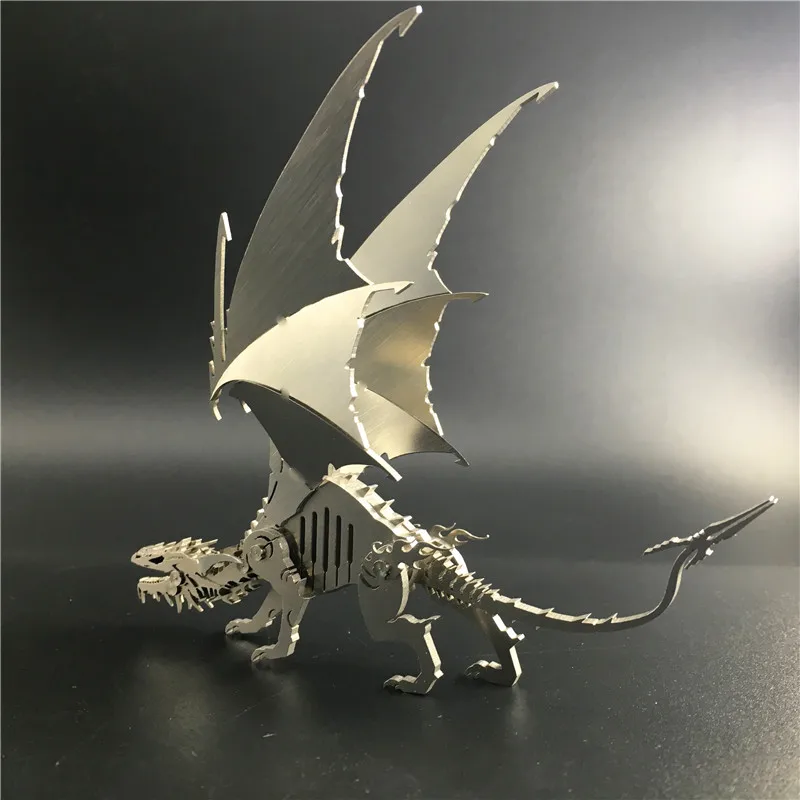 Креативная Модель 3D съемные динозавры Frost Wyrm готовый продукт нет сборки