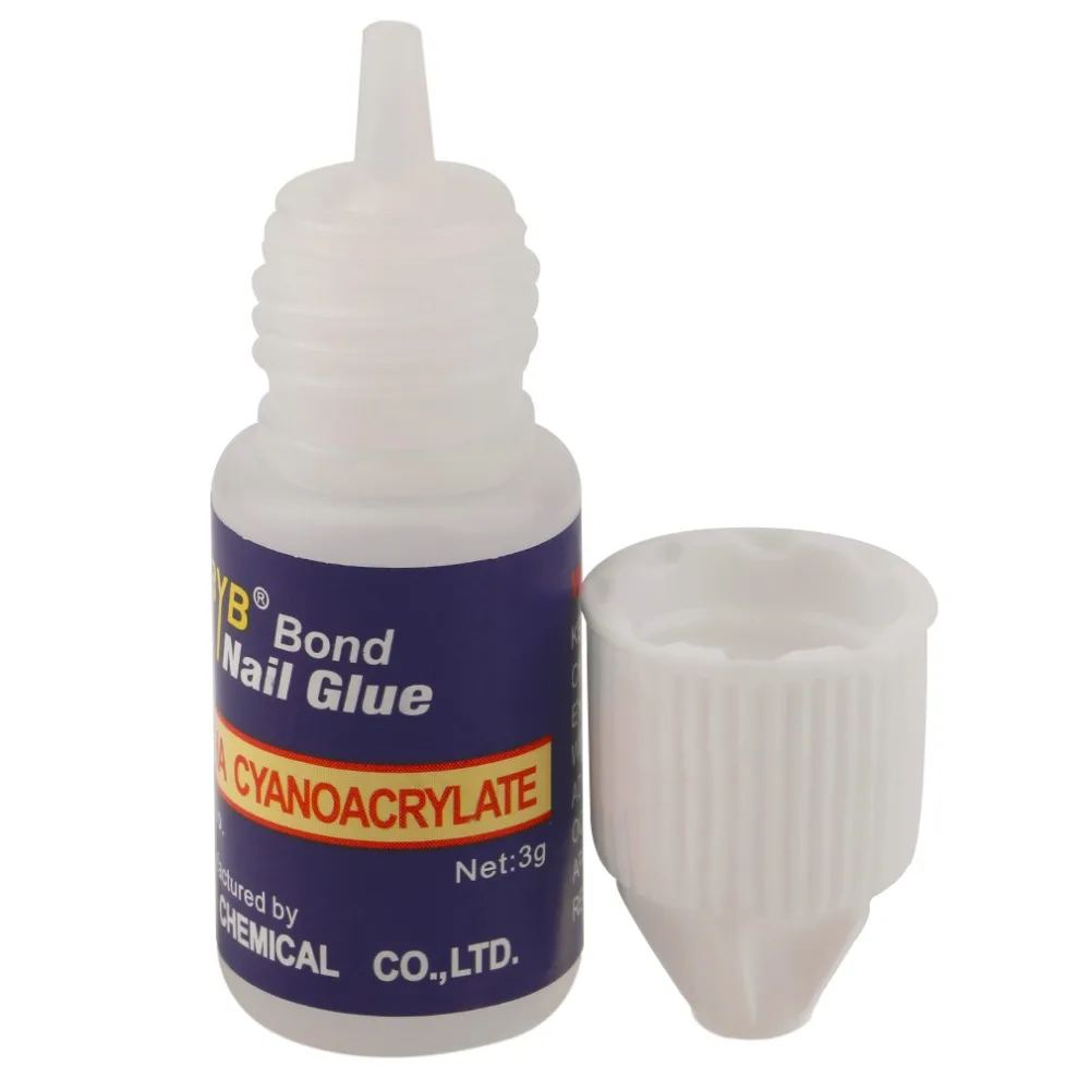 3 шт/лот ногтей красоты профессиональный дизайн клей для украшения красивые