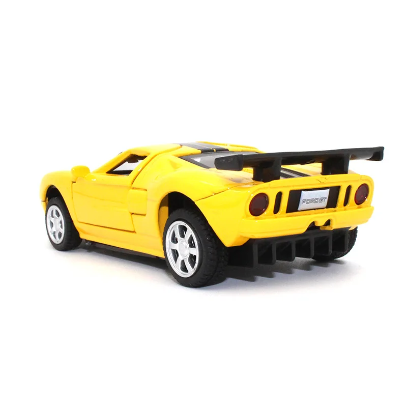 CAIPO 1:40 Ford GT литая под давлением модель автомобиля металлический материал детская