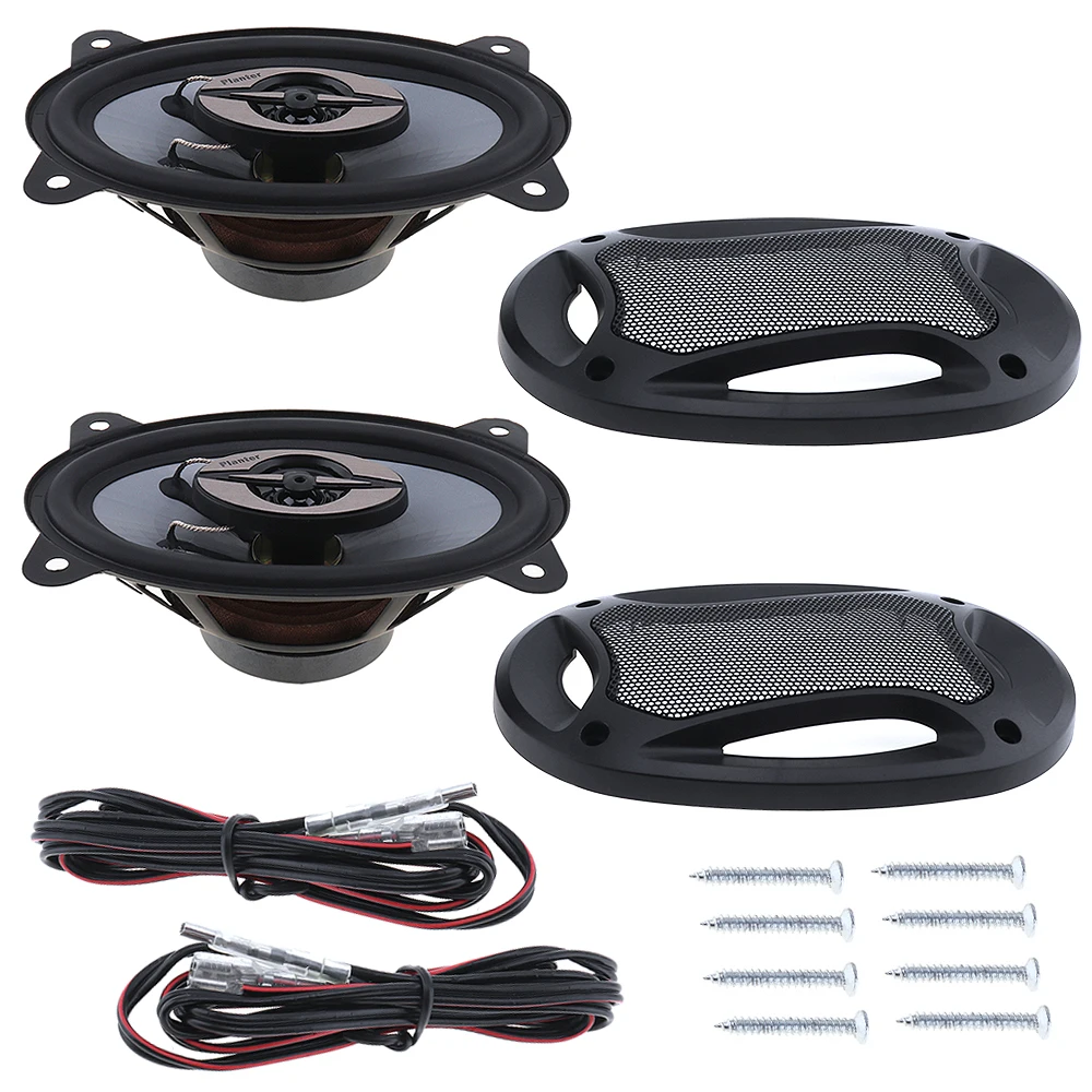 2шт 4*6 дюймов 280 Вт автомобильный HiFi коаксиальный динамик для двери автомобиля Авто Аудио Стерео полный диапазон частоты динамик s для автомобиля