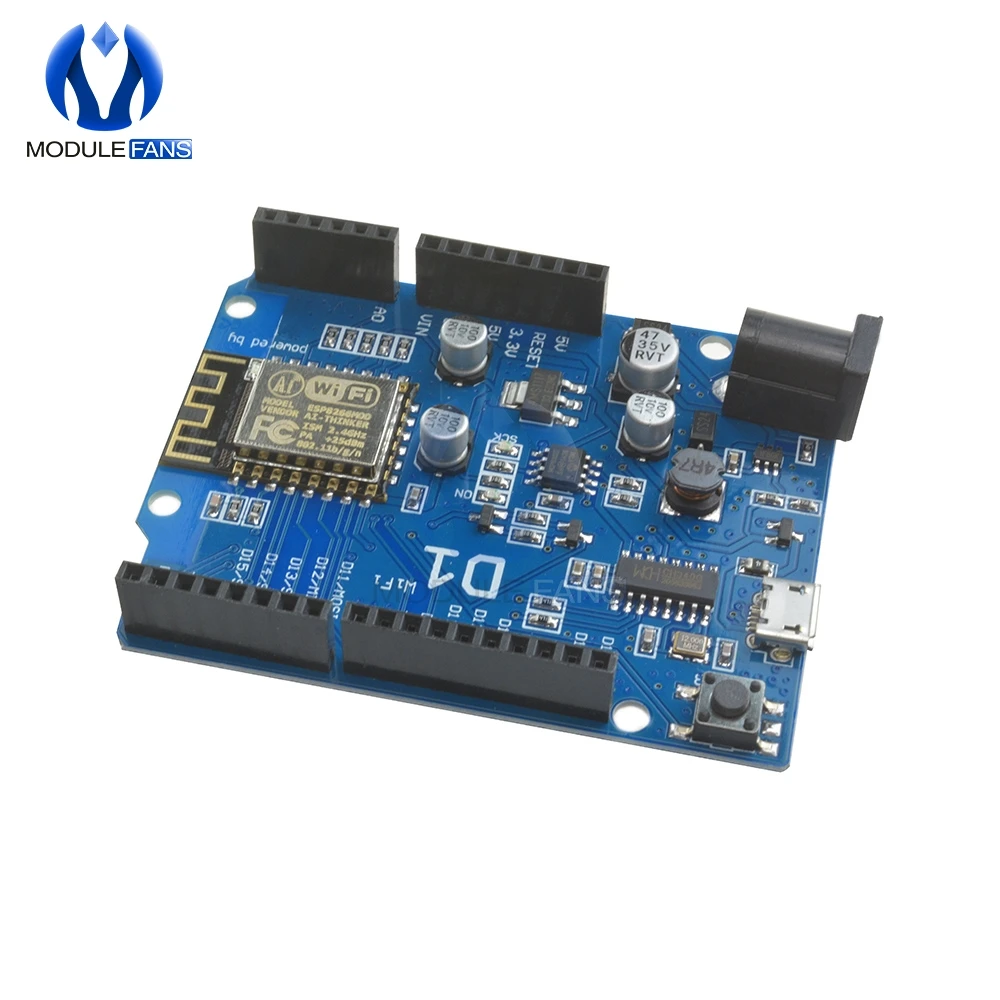 OTA WeMos D1 CH340 WiFi Беспроводная макетная плата ESP8266 ESP 12E IDE UNO R3 для ARDUINO совместимый