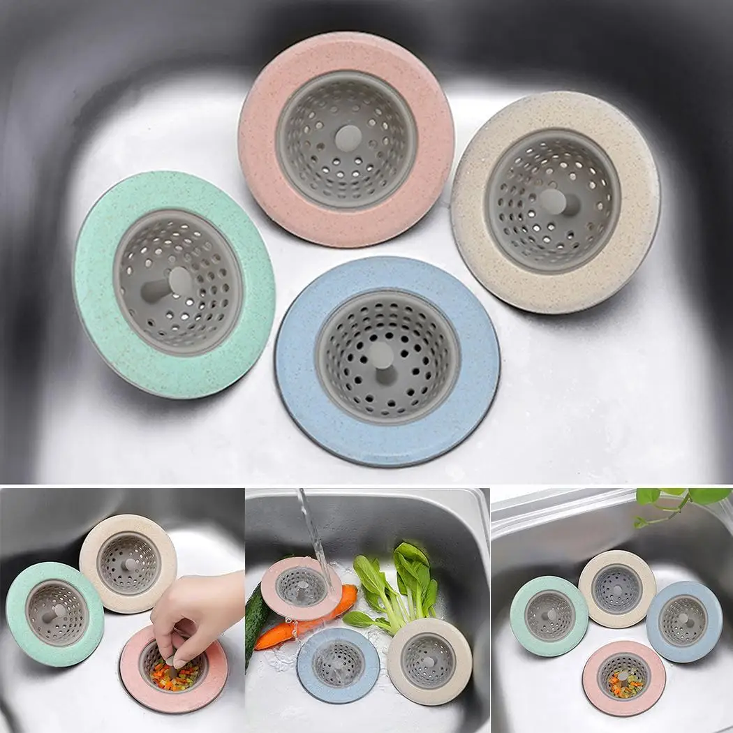 Home Drain Stop Floor Hair 11cm/4.3inch Stopper Bath Catcher Kitchen Bathroom Sink Strainer Cover Tool | Дом и сад