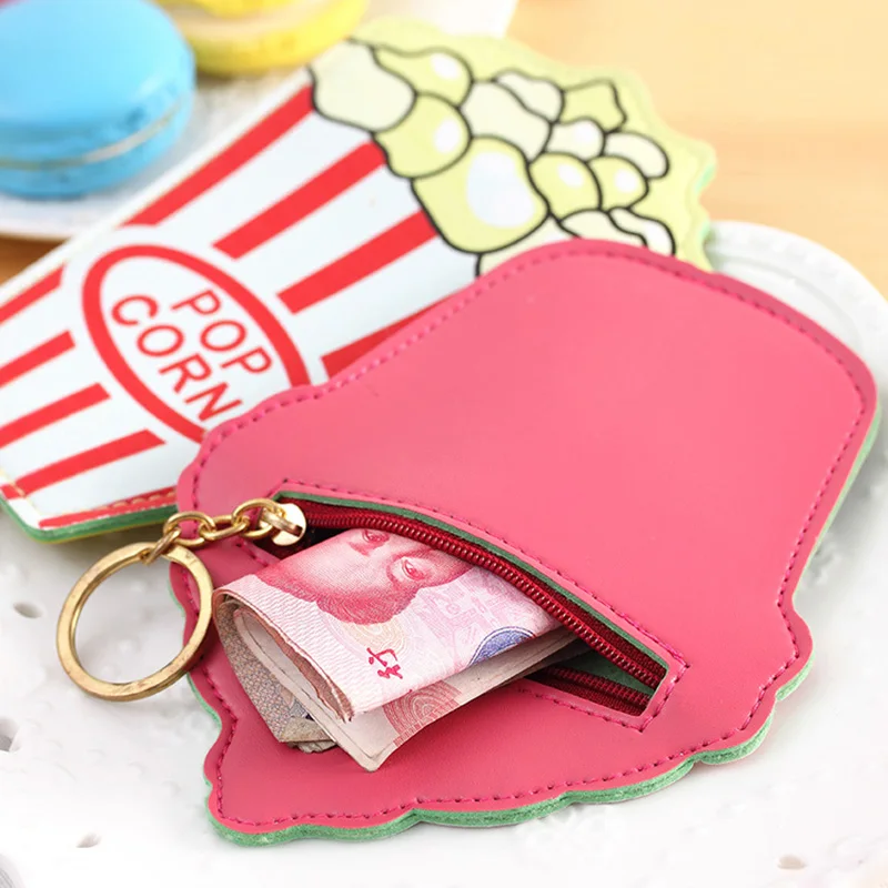 Женские кошельки и сумочки с рисунком из мультфильма мороженое Kawaii маленькие