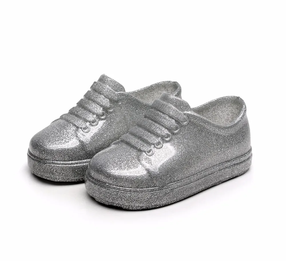 Mini Melissa/2019 прозрачные сандалии для мужчин и девочек детская водонепроницаемая