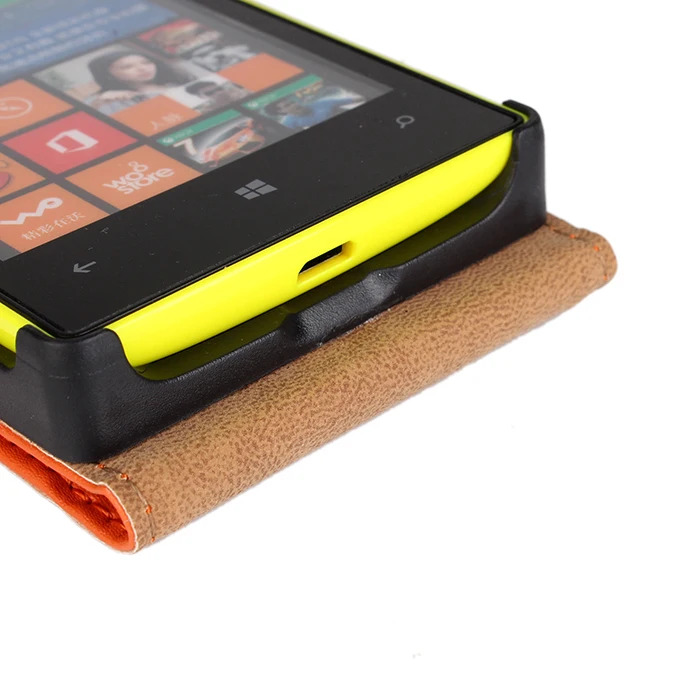 2015 модный вертикальный откидной Роскошный кожаный чехол-кобура для Nokia lumia 520 N520