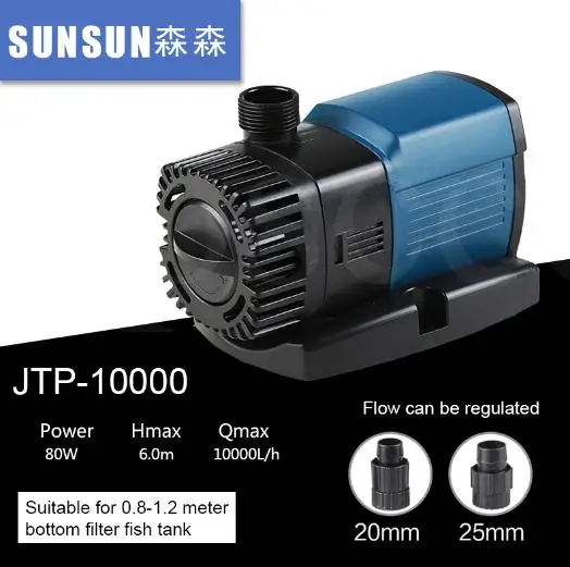 SUNSUN JTP2000 JTP2500 JTP3000 JTP4000 JTP5000 JTP6000 JTP7000 JTP8000 JTP9000 JTP10000 JTP12000 JTP14000 JTP16000 JTP-16000 - Цвет: JTP-10000