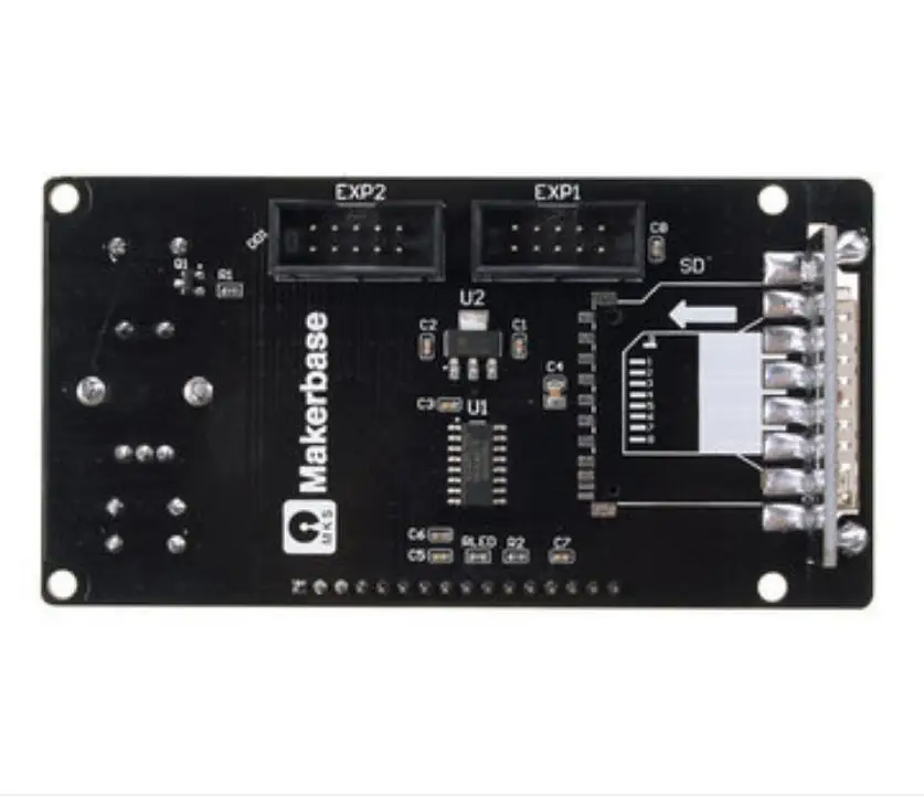 KuaiJieWei 3D Магазин принтеров MKS мини 12864LCD контроллер подставка вставляется SD карта