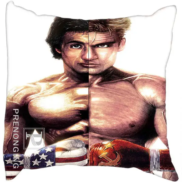 Pillowcases Заказная декоративная наволочка Рокки Бальбоа квадратная Наволочка на молнии лучший подарок(с одной стороны) 180117#91 - Цвет: Pillowcases