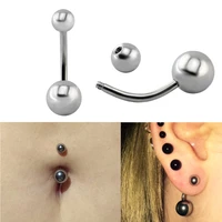 hot selling 1pc belly button and rings 1 61285mm body jewelry belly button rings for women navel ring jewelry piercing
