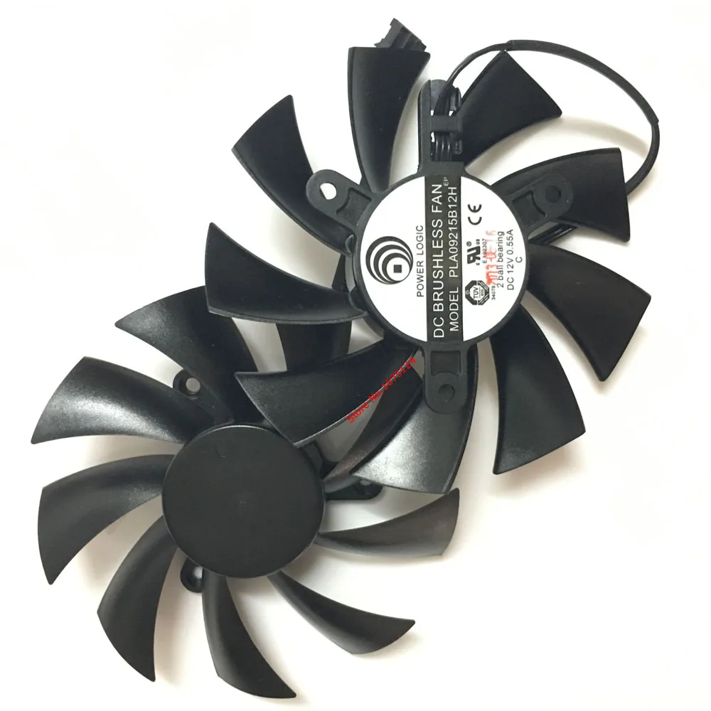 2 шт./лот Графика карта вентилятор VGA Охладитель Вентиляторы EVGA gtx770 GTX 760 770 780