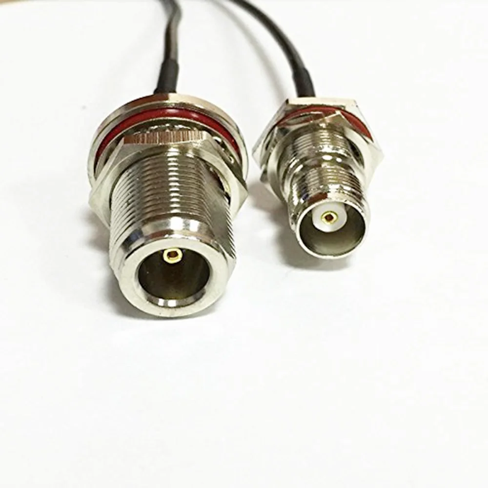 Кабель перемычки rf N Женский к TNC коаксиальный кабель расширение RG58/RG316/RG316D/RG174/LMR195