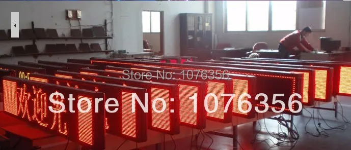 free shipping outdoor single red color led sign with USB port 25*105cm | Электронные компоненты и принадлежности