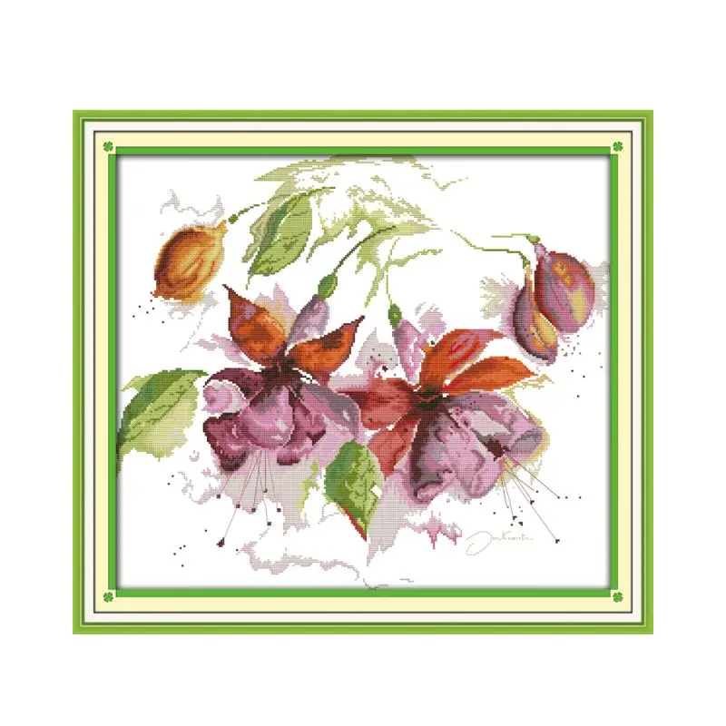 Ручная вышивка Набор для вышивки крестиком Лилия мебель ткань шитье хобби