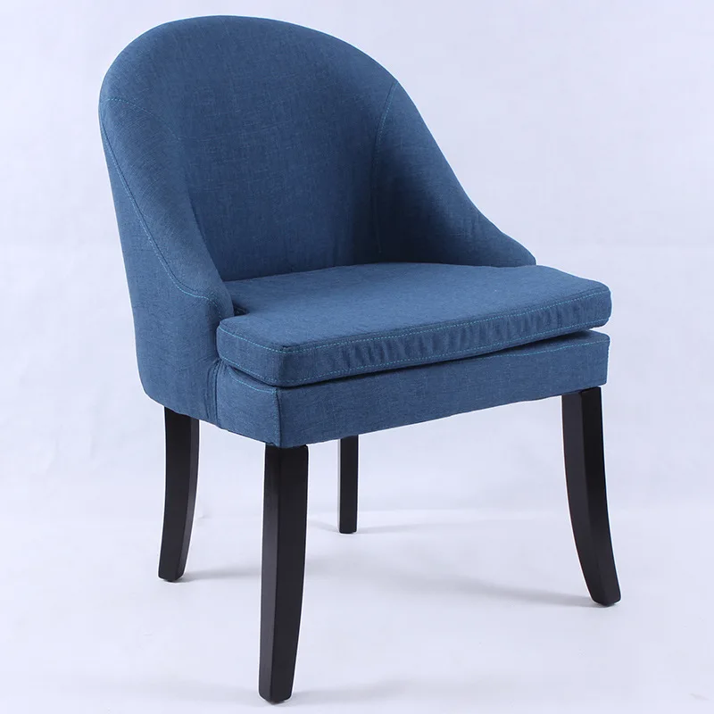 Стулья для кафе мебель стулья louis из цельной древесины и хлопчатобумажной ткани