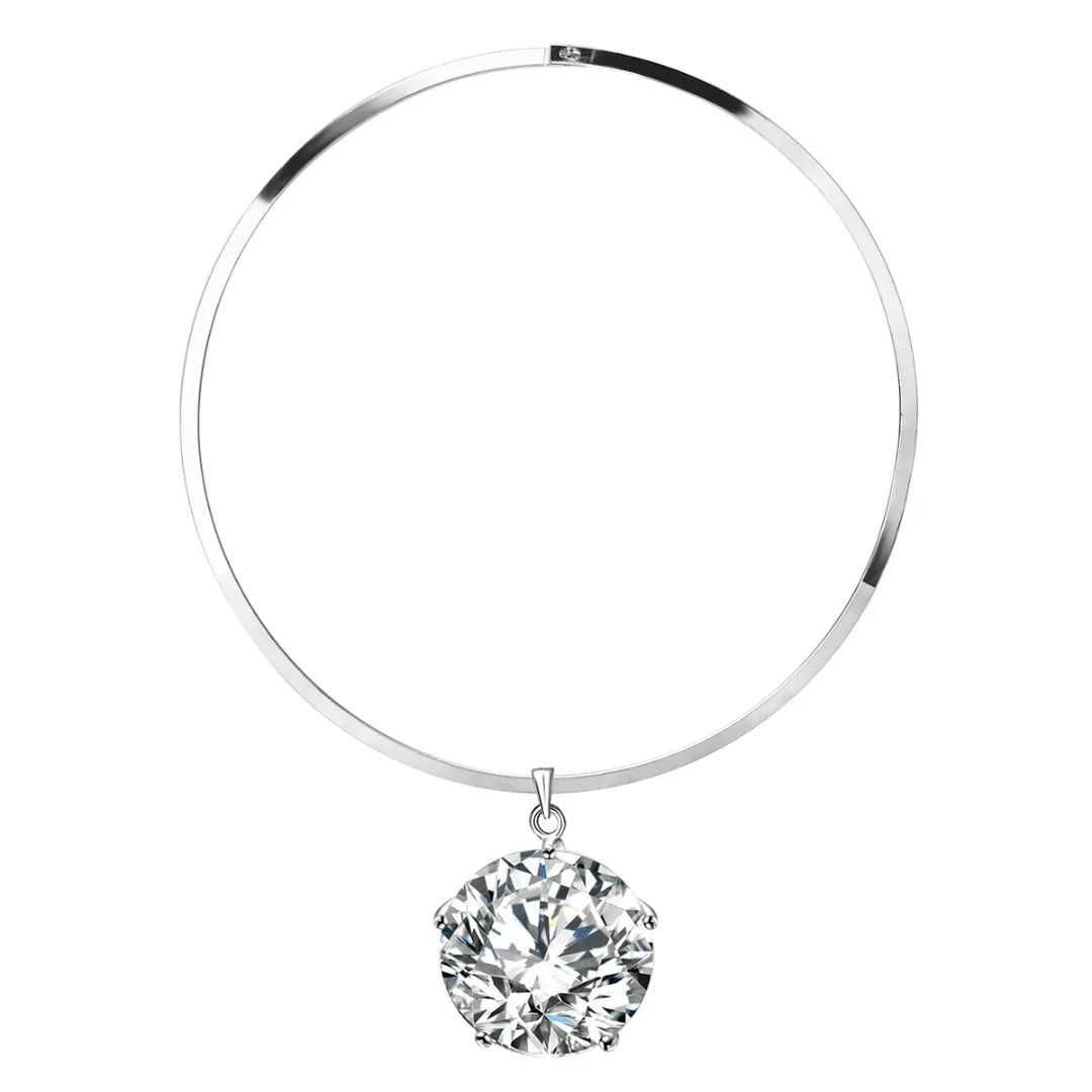 Shellhard модное супер огромное хрустальное ожерелье Огромные большие украшения