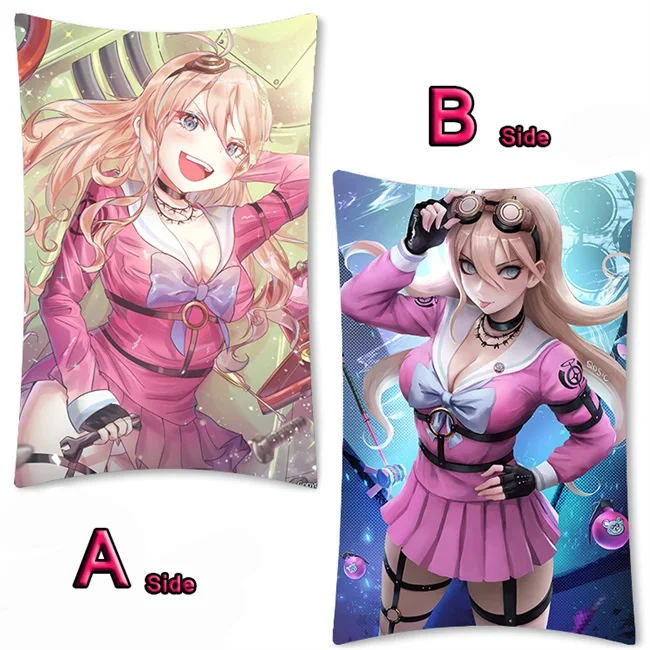 07 Аниме Danganronpa V3 Akamatsu kaede ouma kokichi Dakimakura обнимающий тело Чехол для подушки Otaku наволочка подарки 35x55 см - Цвет: 07