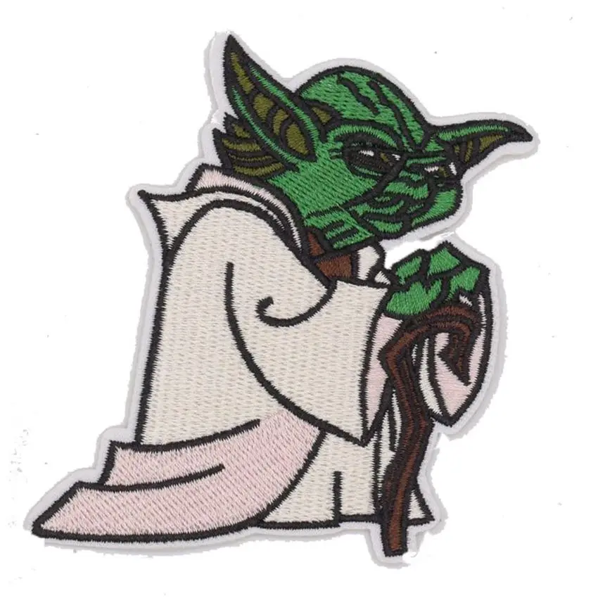 1 шт. Новое поступление YODA фильм серии Аппликация в стиле панк пришить на железные