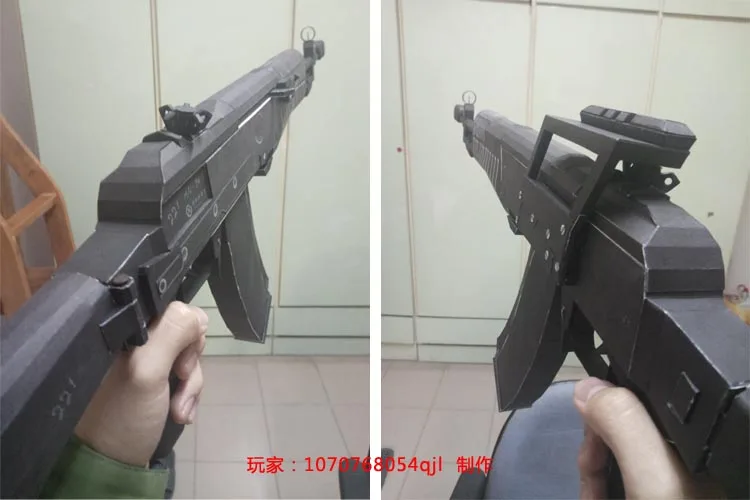 1:1 AN 94 Штурмовая винтовка 3D бумажная модель пистолета DIY Бумажная игрушки ручной
