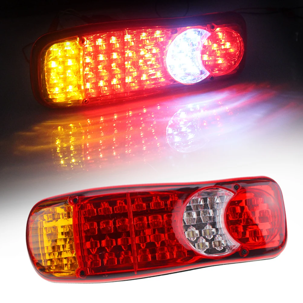 Задний свет 46-LED 24V практичный тройной цвет высокая яркость задний лампы для
