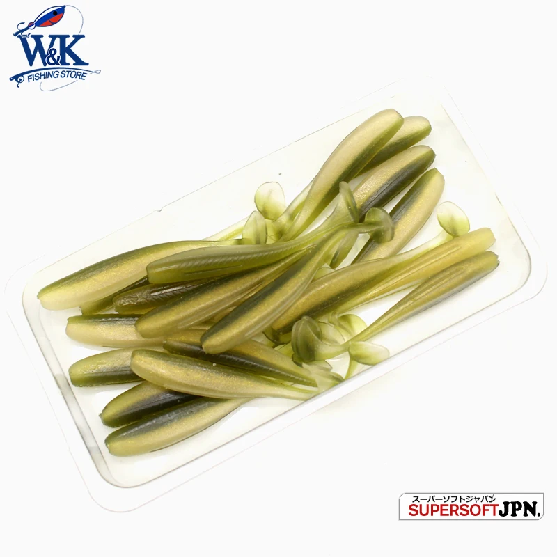 5cm Key Shad 20pcs Mini Shad Lure for ICE Fishing Perch Bass Bait 2